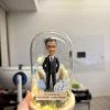 永生花 玻璃燈罩 office figure 辦公室公仔