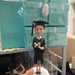 【榮耀學成】畢業生公仔｜學士帽 × 學袍 × 文憑卷