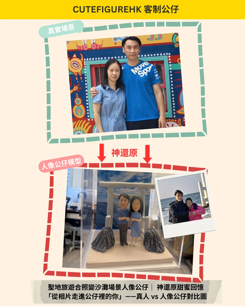 旅游 情侶公仔 夫妻公仔 travel compare 對比