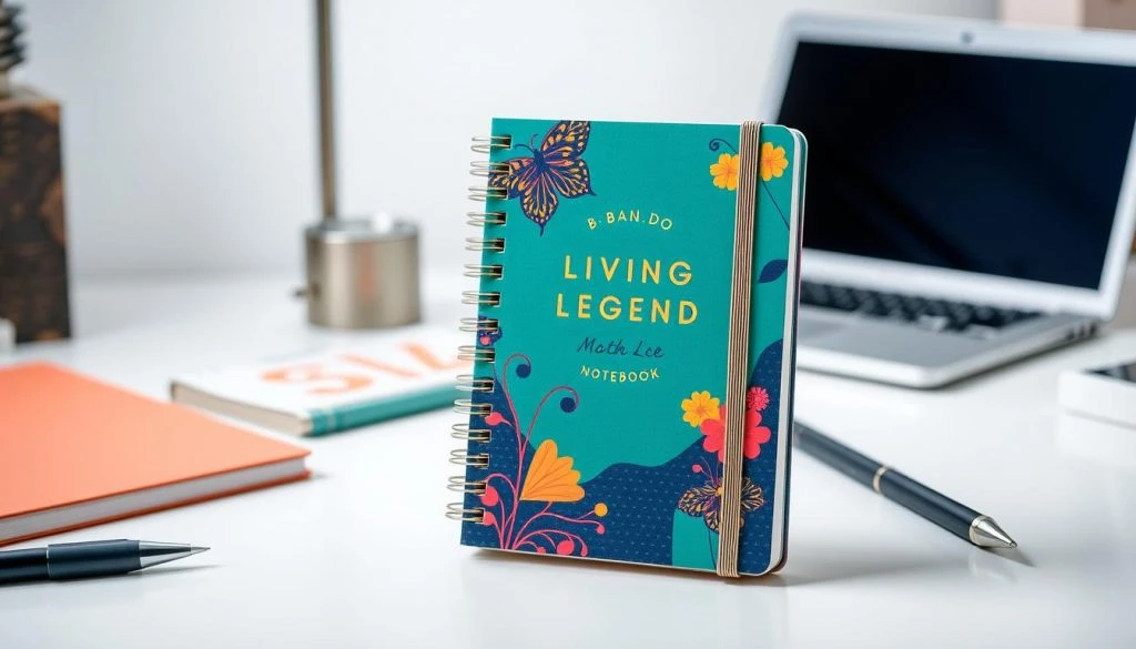 Ban.do Living Legend Mini Spiral Notebook Hong Kong
