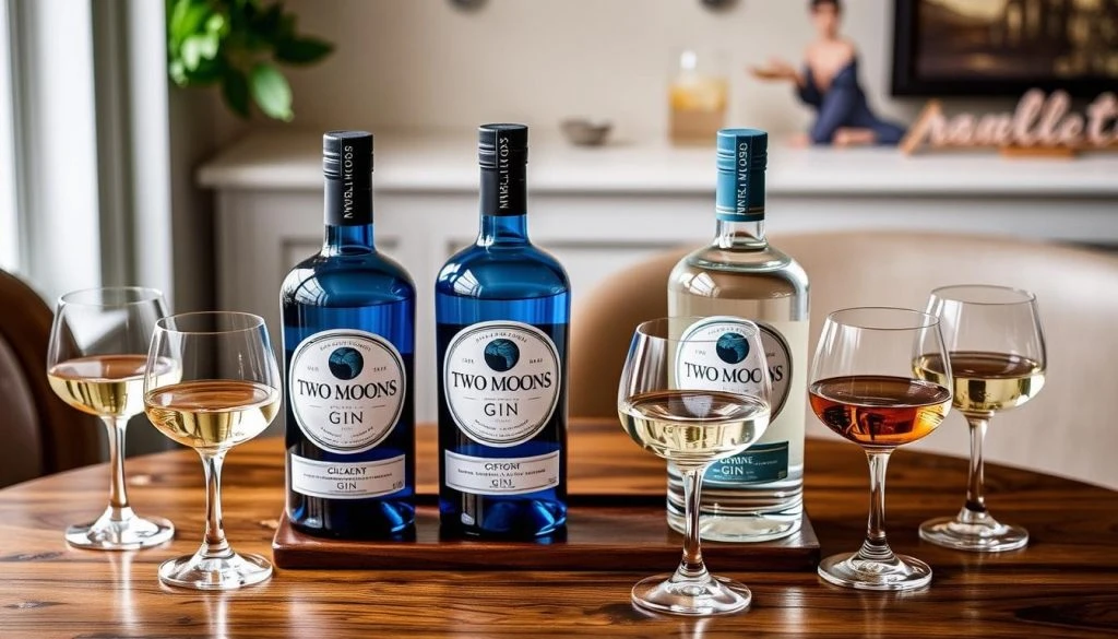 Two Moons gin tasting set Hong Kong