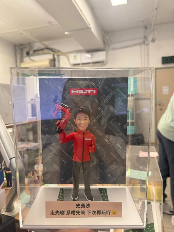 【客製化場景公仔】HILTI工具品牌致敬款