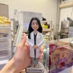 白袍聽診器醫師客製人像公仔連姓名牌